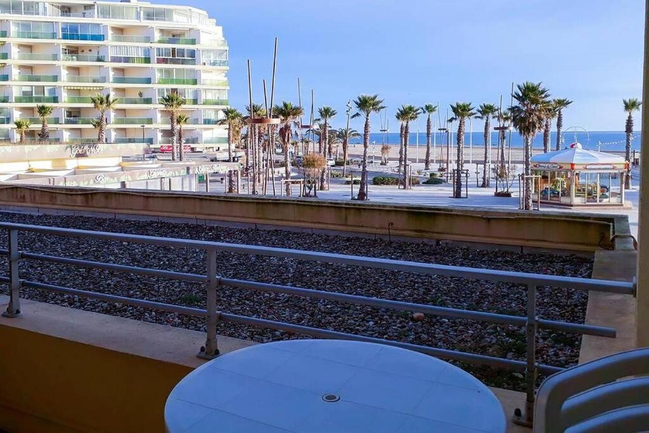 F2 Entier Canet Vue Mer // Balcon + Parking Kültér fotó