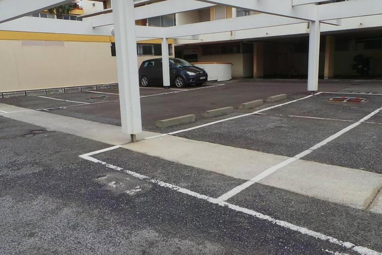 F2 Entier Canet Vue Mer // Balcon + Parking Kültér fotó
